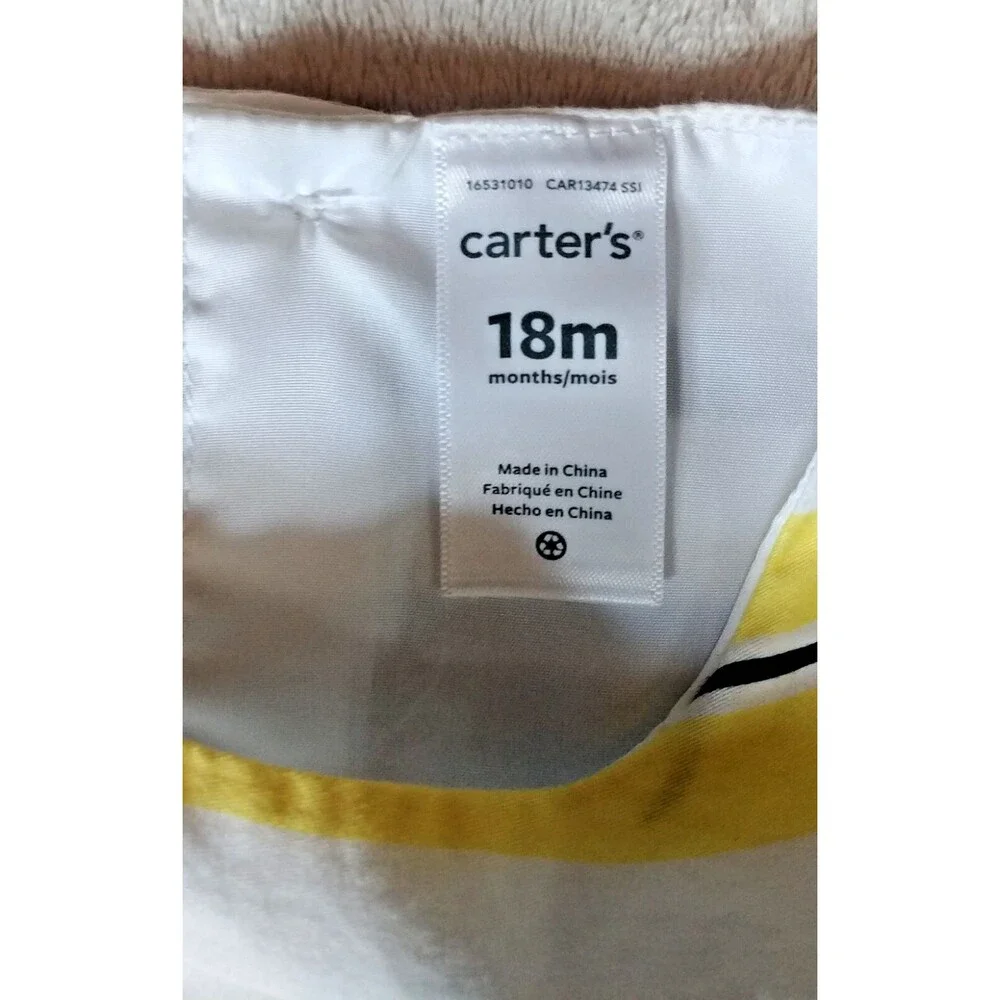 dress 18 months Carters girls baby sleeveless striped summer toddler infant wear